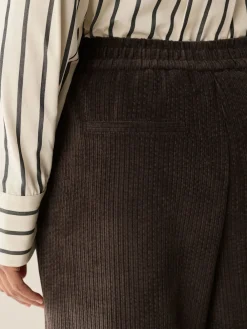 Next Brown/Khaki Wide Leg Soft Cord Trousers 2 Pack Best