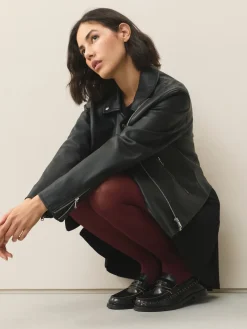 Next 40 Denier Tights 1 Pack Burgundy Red Outlet