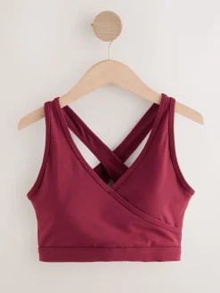 Next Burgundy Red Maternity Nursing Sports Bra