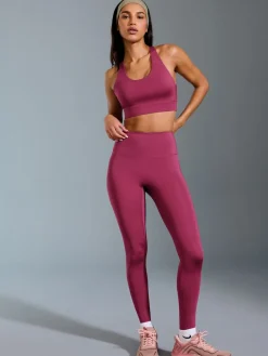 Next Burgundy Red Power Active Sports Leggings Online