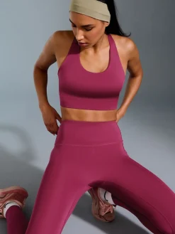 Next Burgundy Red Power Active Sports Leggings Online