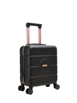 Cabin Max Black Rose Anode 30L Underseat Hand Luggage Cabin Case for EasyJet 45x36x20cm New