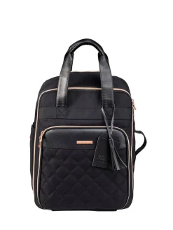 Cabin Max Black Travel Hack 30L Hybrid Trolley 45cm Backpack