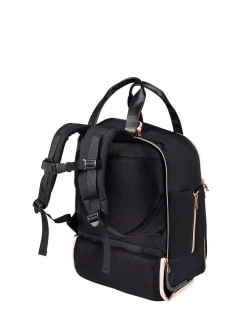 Cabin Max Black Travel Hack 30L Hybrid Trolley 45cm Backpack