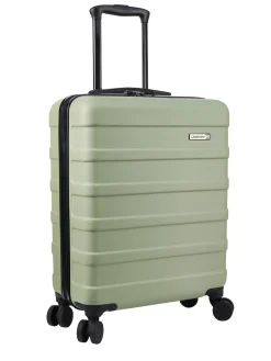 Cabin Max Bodo Green Anode 40L ABS Cabin Carry On Hand 55x40x20cm Luggage Clearance