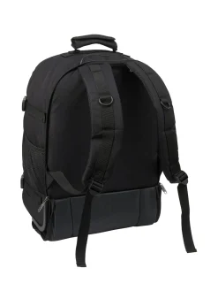 Cabin Max Metz Underseat Hybrid 30 Litre Trolley Bag and Backpack Dark Black New