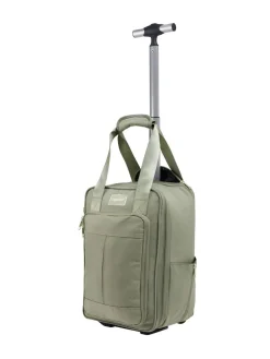 Cabin Max Narvik Stowaway 20L 40cm Trolley Bag Green Outlet