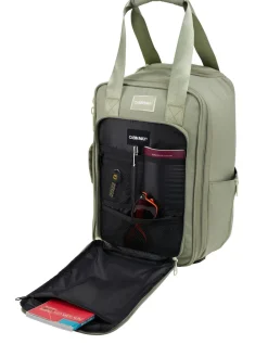 Cabin Max Narvik Stowaway 20L 40cm Trolley Bag Green Outlet