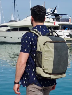 Cabin Max Grey Manhattan Hybrid 30 Litre 45x36x20cm Backpack / Trolley Easyjet Carry on Hand Luggage Sale