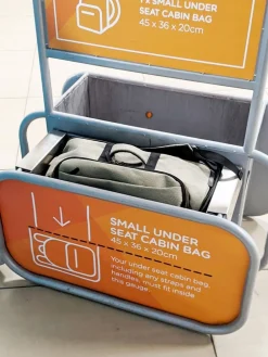 Cabin Max Grey Manhattan Hybrid 30 Litre 45x36x20cm Backpack / Trolley Easyjet Carry on Hand Luggage Sale