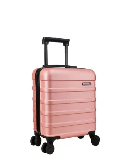 Cabin Max Rose Gold Anode 30L Underseat Hand Luggage Cabin Case for EasyJet 45x36x20cm Best