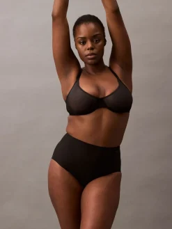 Calvin Klein Black Sculpted Shapewear Briefs - Stay Put Mesh Discount