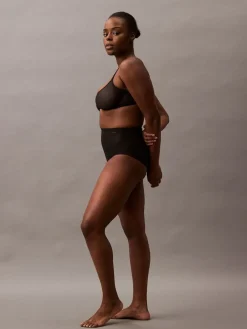 Calvin Klein Black Sculpted Shapewear Briefs - Stay Put Mesh Discount