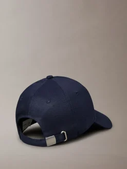 Calvin Klein Monogram Shine Embroidery Moire Cap Blue Online