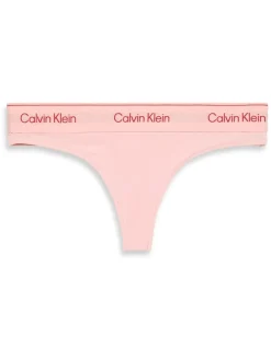 Calvin Klein Off White Thong Icon Cotton Modal