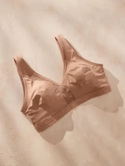 Next B-H Total Support Non Wire Ultimate Comfort Bra Caramel Nude Hot