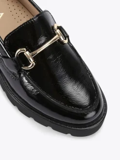 Carvela Snap Chunky Shoes Black Light New