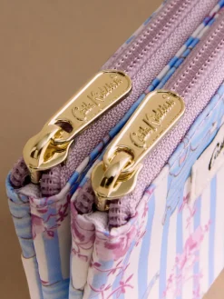 Cath Kidston Blue Double Zipped Purse Sale