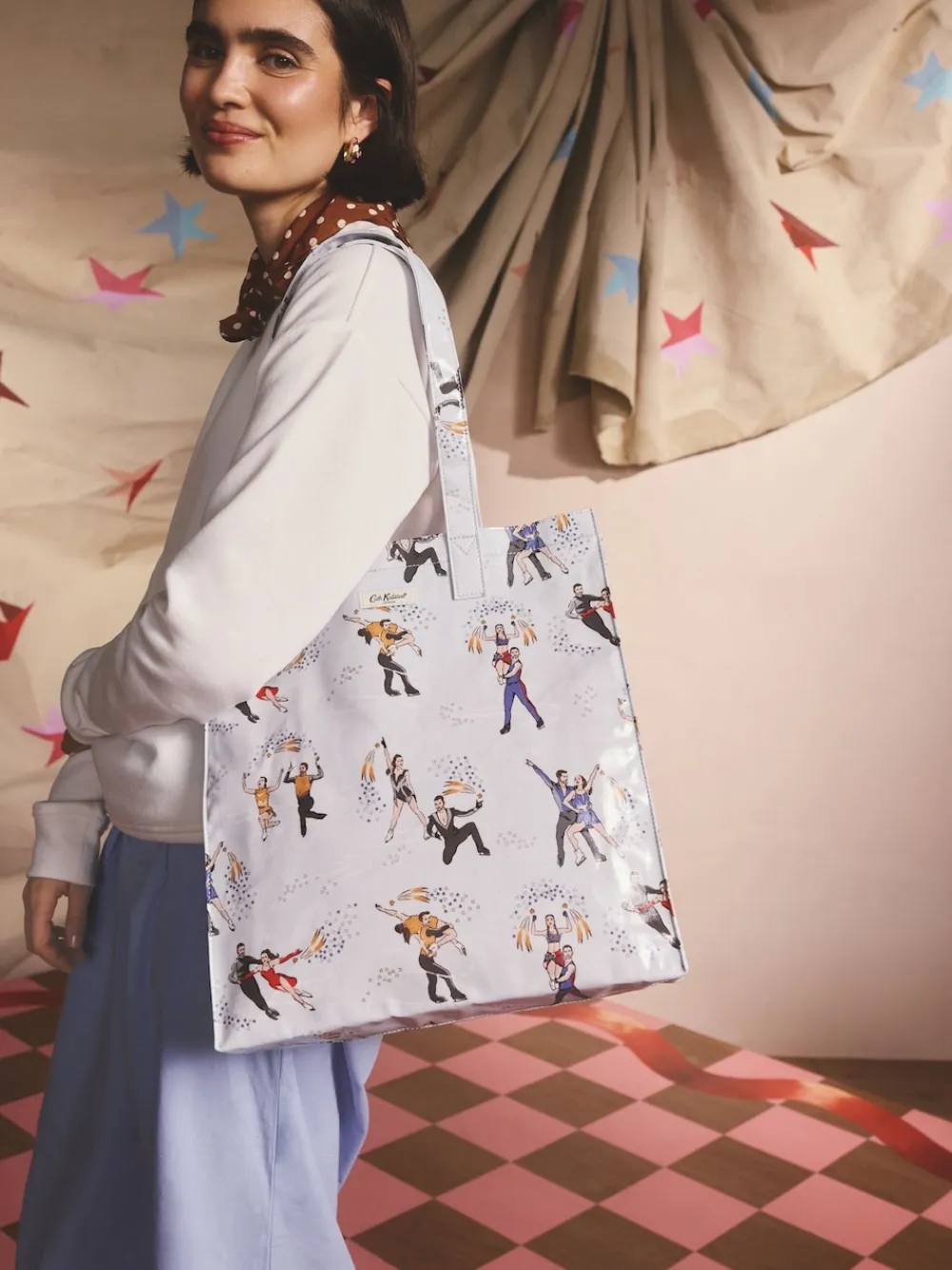 Cath Kidston Large Book Bag Blue Lilah and Lewis Online