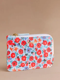 Cath Kidston Card Coin Purse Blue Star Ditsy Sale