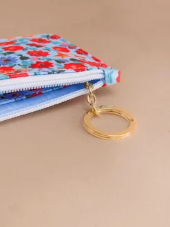 Cath Kidston Card Coin Purse Blue Star Ditsy Sale