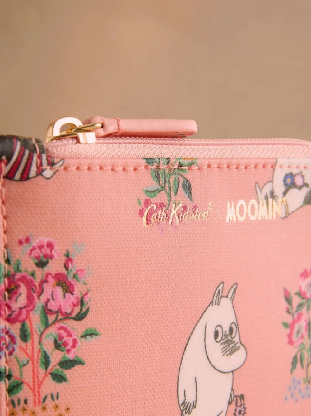 Cath Kidston Coral Pink Bunches Moomins Card Coin Purse Discount