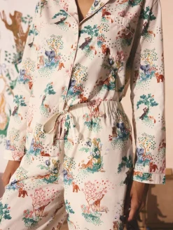 Cath Kidston Ecru Great Ormond Street Hospital Button Through Pyjama Set Discount