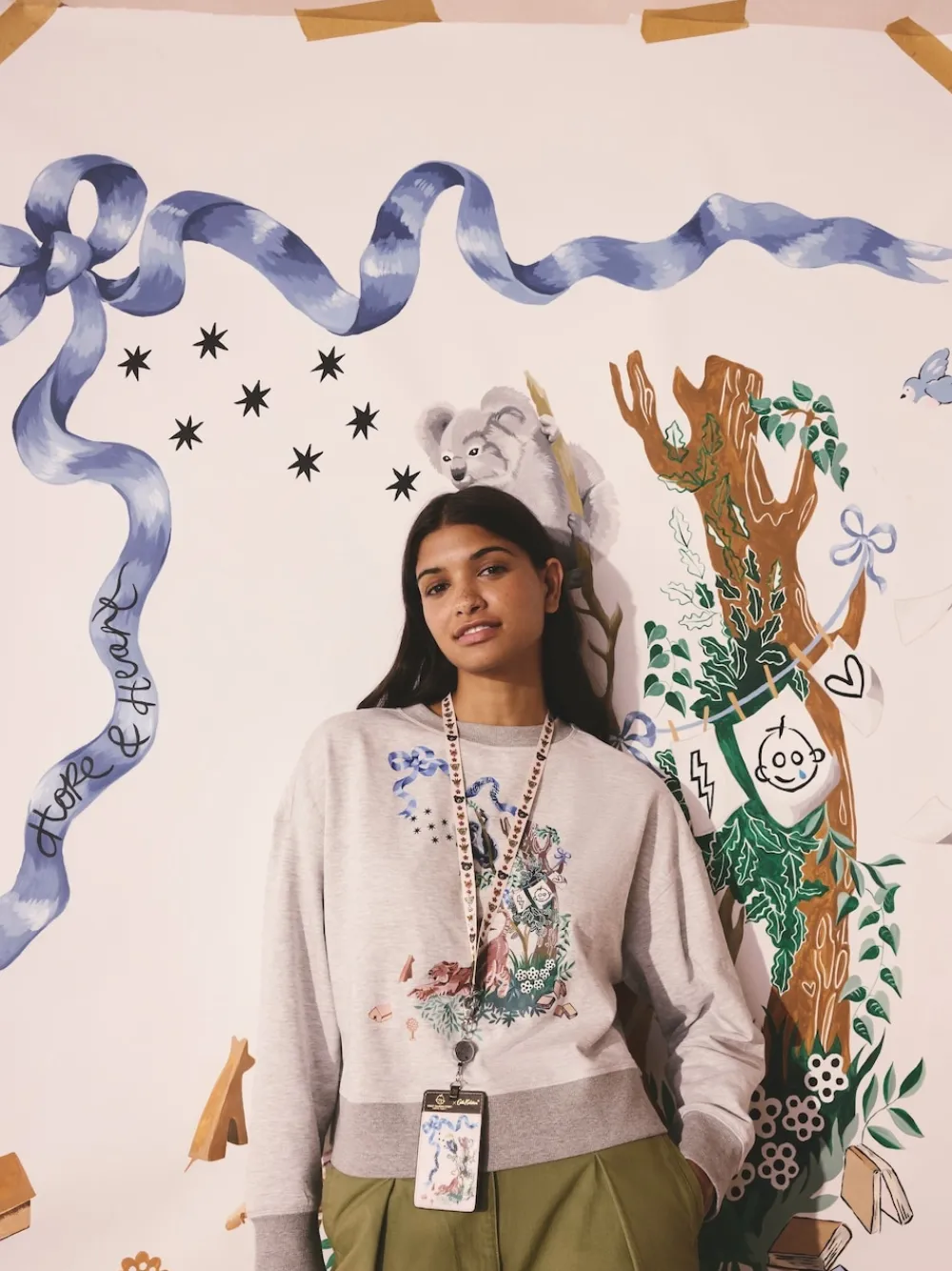 Cath Kidston Jungle Great Ormond Street Hospital Retractable Lanyard