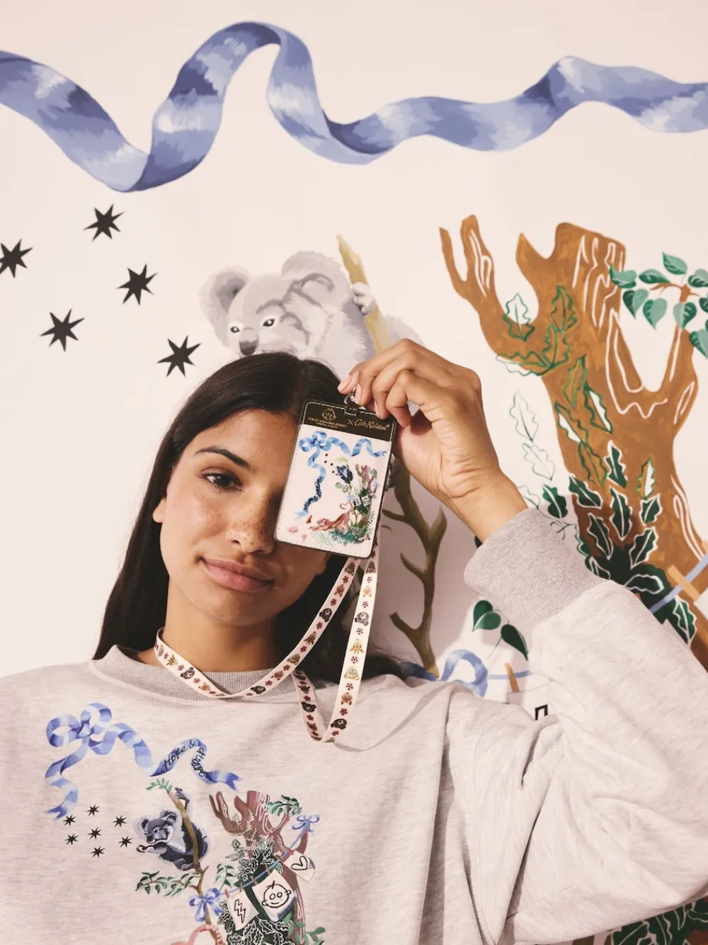 Cath Kidston Jungle Great Ormond Street Hospital Retractable Lanyard