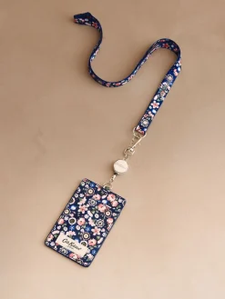 Cath Kidston Navy Queen Ditsy Lanyard Purse Hot