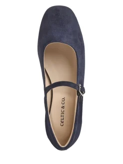 Celtic & Co. Mary Jane Shoes Blue Hot