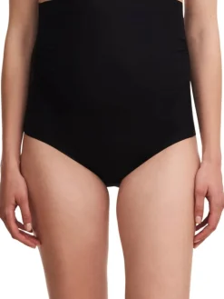 Chantelle Maternity Pure Smooth High Waisted Bump Knickers Black Hot