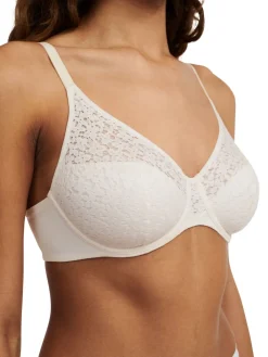 Chantelle Norah Soft Feel Underwired Bra Pearl Outlet