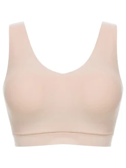 Chantelle Soft Stretch Seamless V-Neck Padded Crop Top New