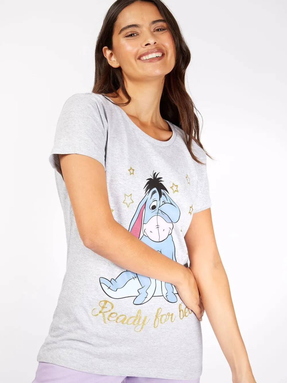 Character Pyjamas Eeyore Purple Hot