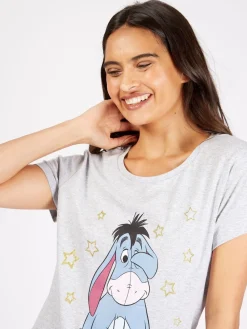 Character Pyjamas Eeyore Purple Hot