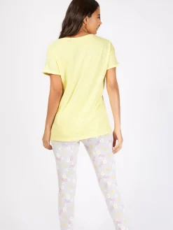 Character Grey Disney Beauty and the Beast Long Leg Pyjama Set Clearance