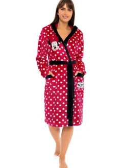 Character Red Minnie Mouse Robe Clearance