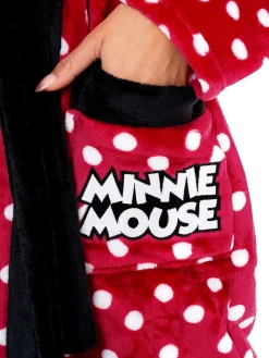 Character Red Minnie Mouse Robe Clearance