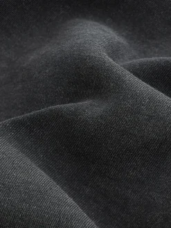 Next Charcoal Grey Relaxed Fit Heavyweight Longline T-Shirt