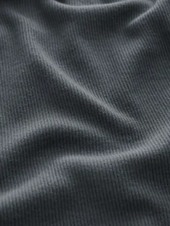 Next Thermal Base Layer Lace Trim Bodysuit Charcoal Clearance