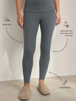 Next Thermal Base Layer Leggings Charcoal Hot