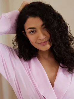 Chelsea Peers TENCEL™ Modal Dressing Gown Pink Best