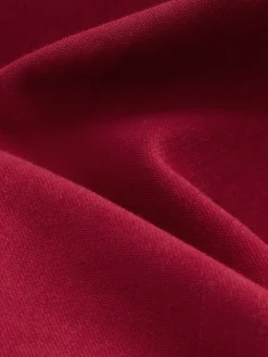 Next Cherry Red Long Sleeve Heavyweight Crew Neck T-Shirt Outlet