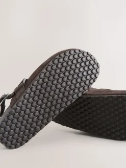 Next Forever Comfort® Slingback Footbed Shoes Chocolate Brown Discount