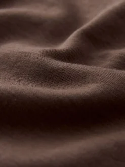 Next Chocolate Brown Heavyweight Short Sleeve Crew Neck T-Shirt Discount