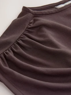 Next Maternity Short Sleeve Dress Chocolate Brown Online