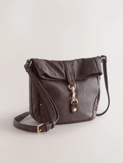Next Messenger Cross-Body Bag Chocolate Brown