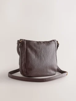 Next Messenger Cross-Body Bag Chocolate Brown