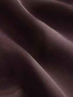 Next Chocolate Brown Satin Midi Skirt Best